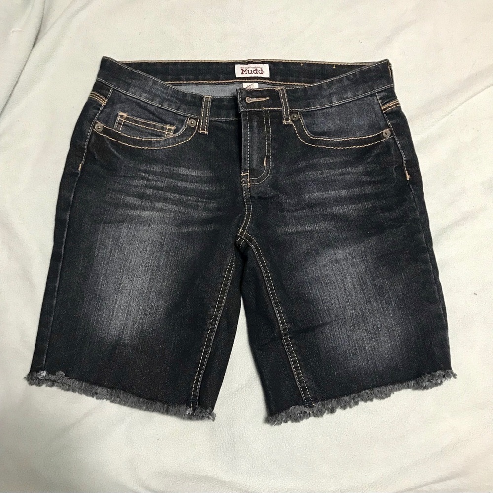Mudd 7in Bermuda Jean Shorts